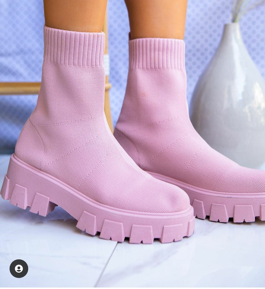 Thick sole booties shop