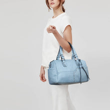Load image into Gallery viewer, &quot;Angela&quot; barrel bag with stud detail